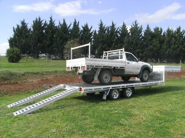 aluminium loading ramp